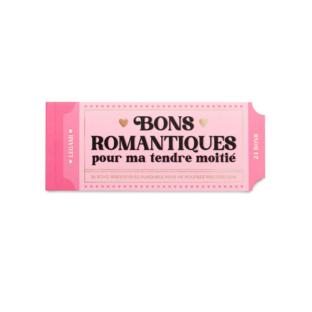 Carnet LEGAMI de 24 bons romantiques en français