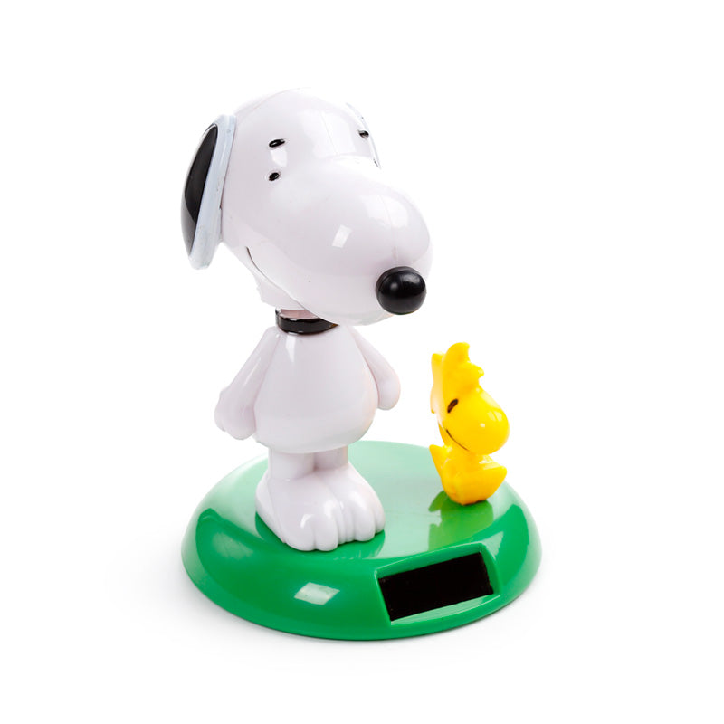 Figurine solaire Snoopy et Woodstock