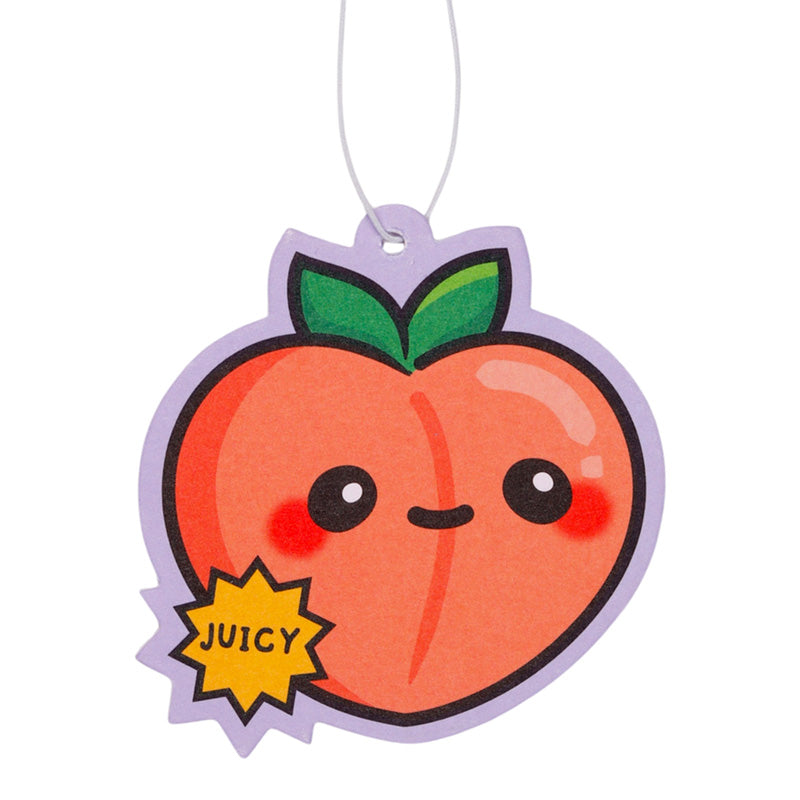 Désodorisant Foodiemals pêche, 7 × 7 cm