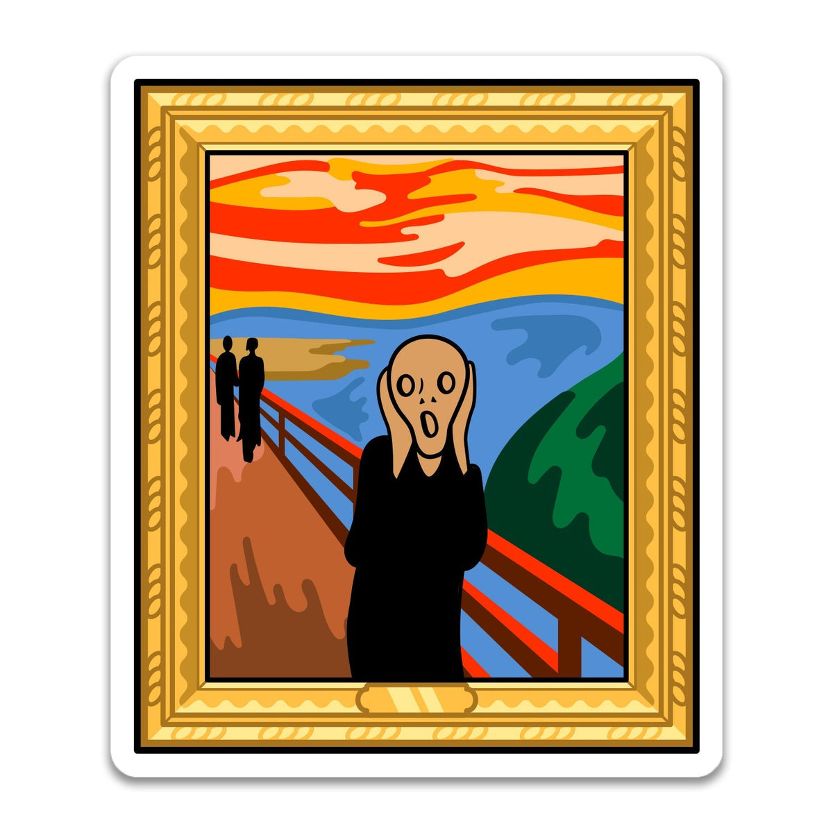 Sticker Le Cri d’Edvard Munch