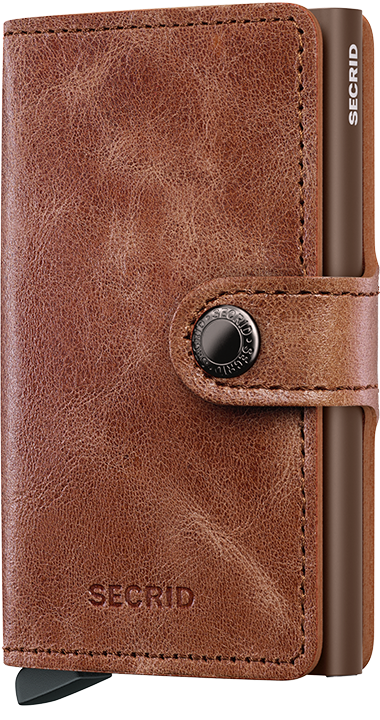 Miniwallet Vintage Cognac-Brown - Secrid