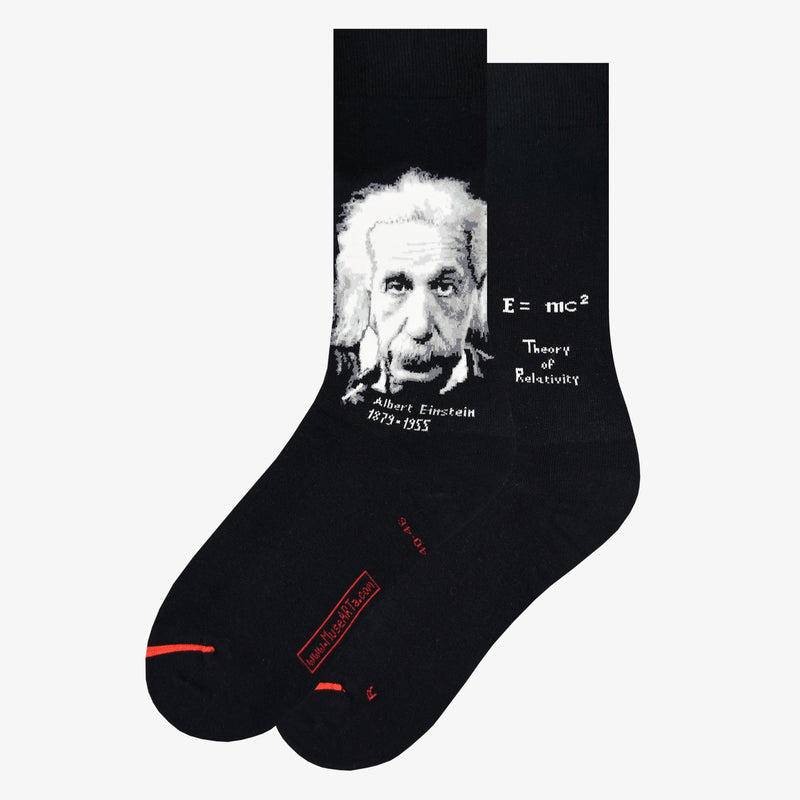 Chaussettes Albert Einstein 40-46 - MuseARTa