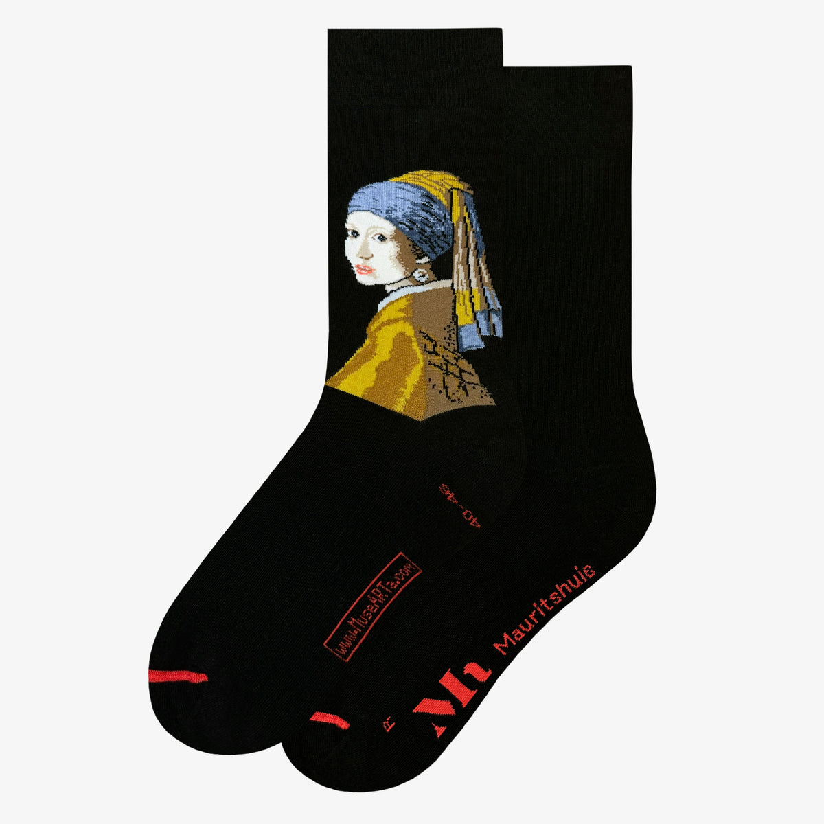 Chaussettes Vermeer, La Jeune Fille à la perle - MuseARTa