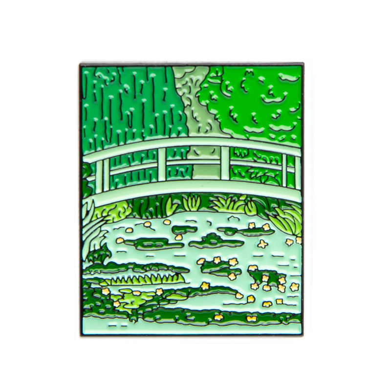 Pin's Monet Le Pont japonais - Today is Art Day