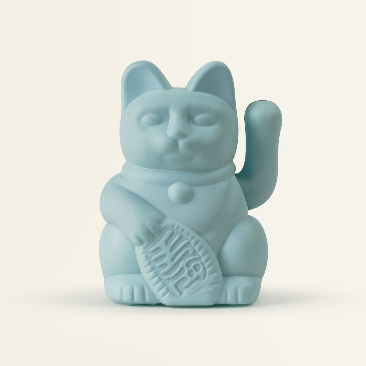 Lucky Cat Solar bleu clair, figurine Donkey 5 cm