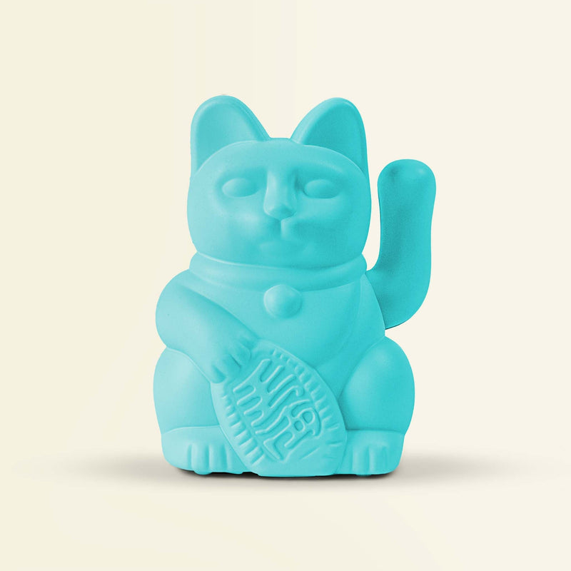 Chat Lucky Cat Solar turquoise Donkey