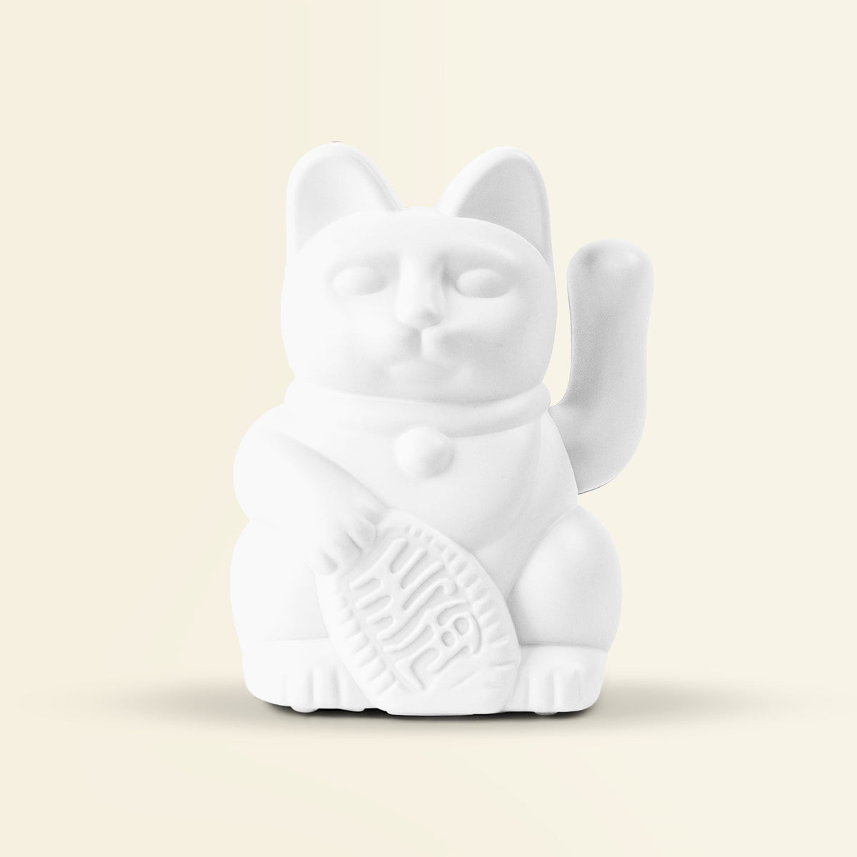 Chat Lucky Cat Solar blanc Donkey