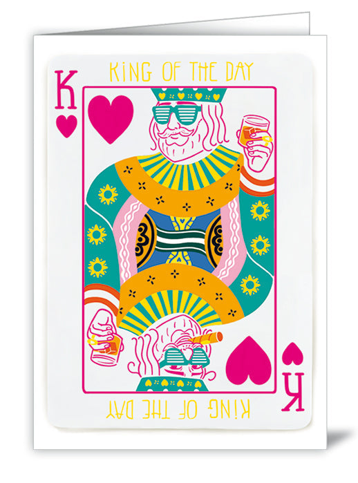 Carte double King of the Day - ACTE TRE