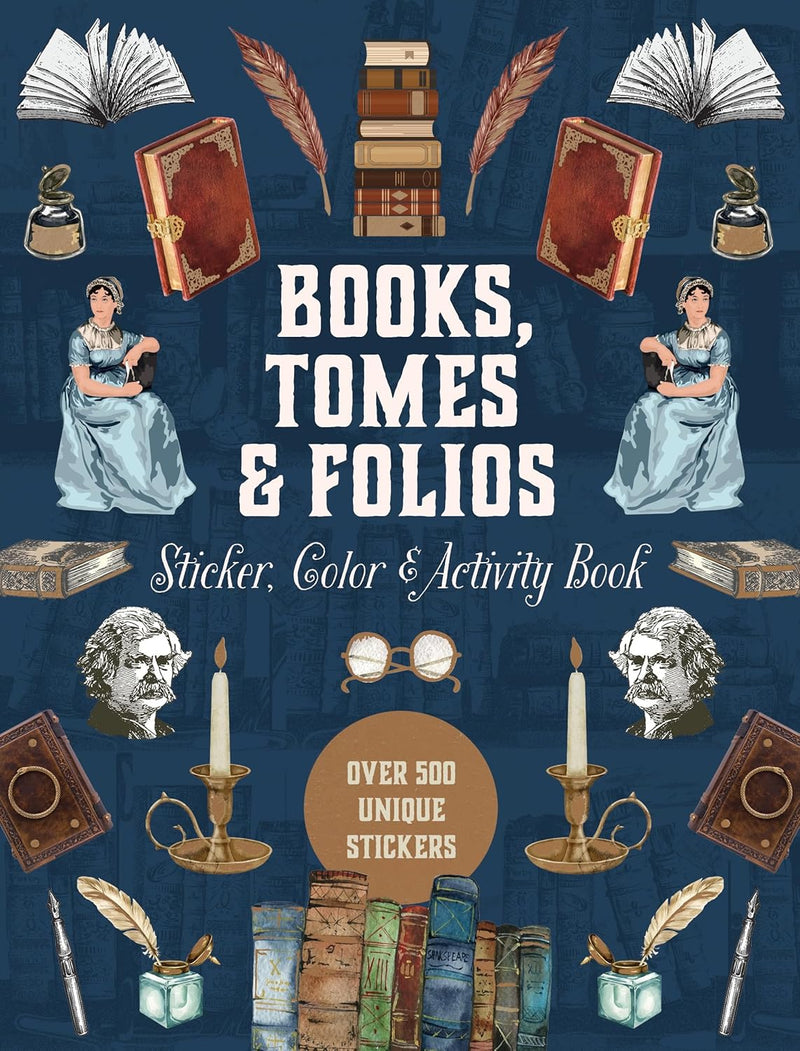 Books, Tomes & Folios, stickers et activités