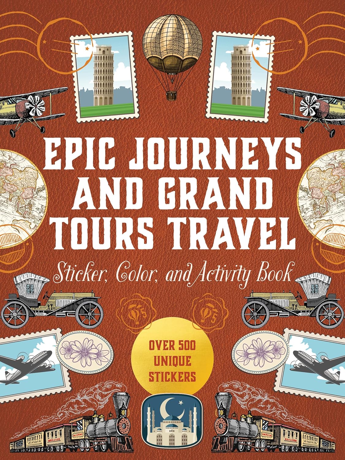 Epic Journeys and Grand Tours, stickers de voyage