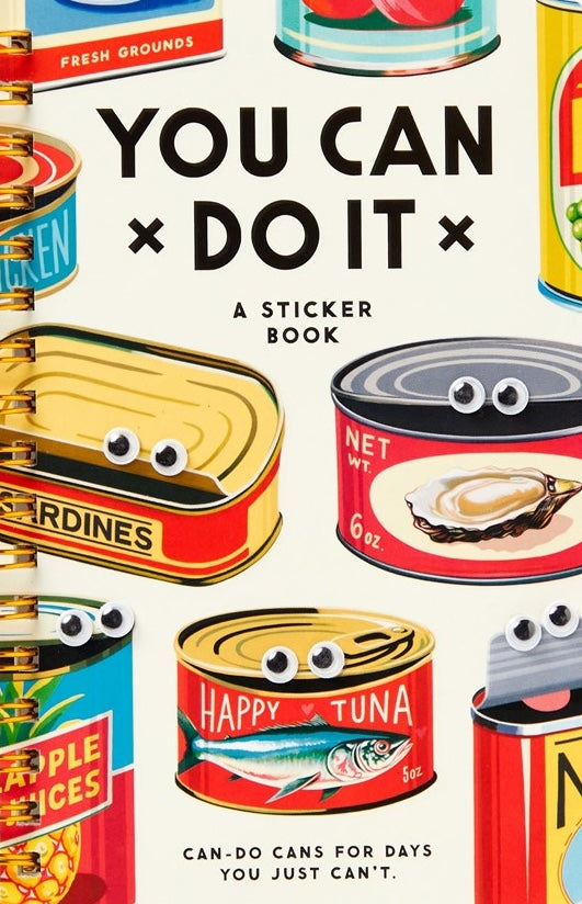 You Can Do It, livre de stickers Brass Monkey