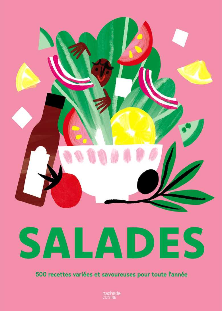 Salades - 500 recettes pour toute l’année