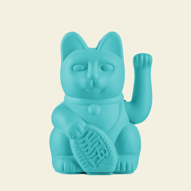 Chat Lucky Cat Classic turquoise Donkey