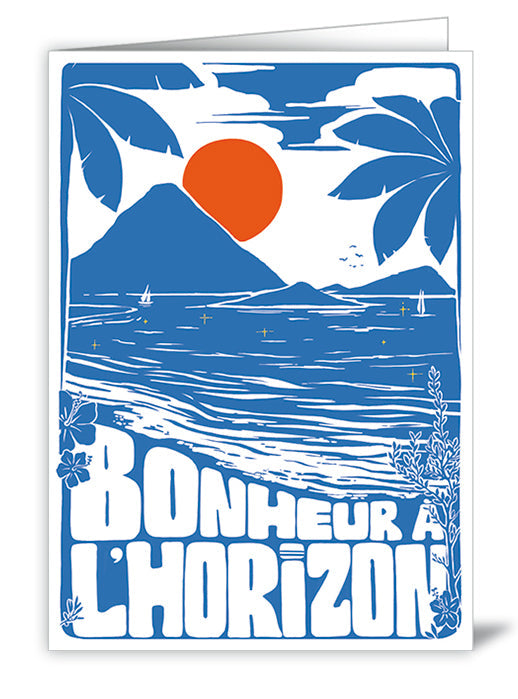 Carte double Bonheur à l’horizon, ACTE TRE