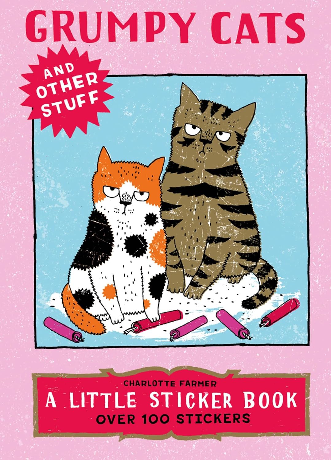 Grumpy Cats and Other Stuff, livre de stickers