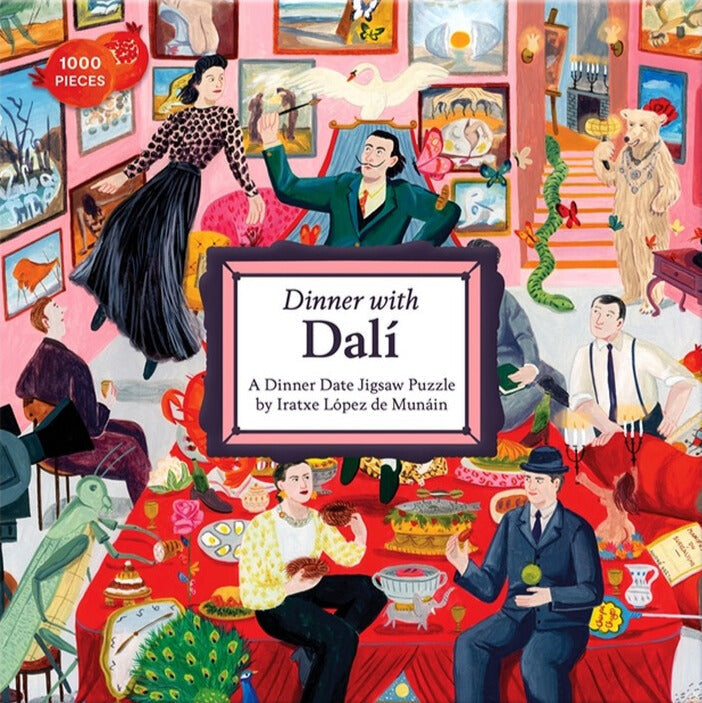 Puzzle 1 000 pièces Dinner with Dalí