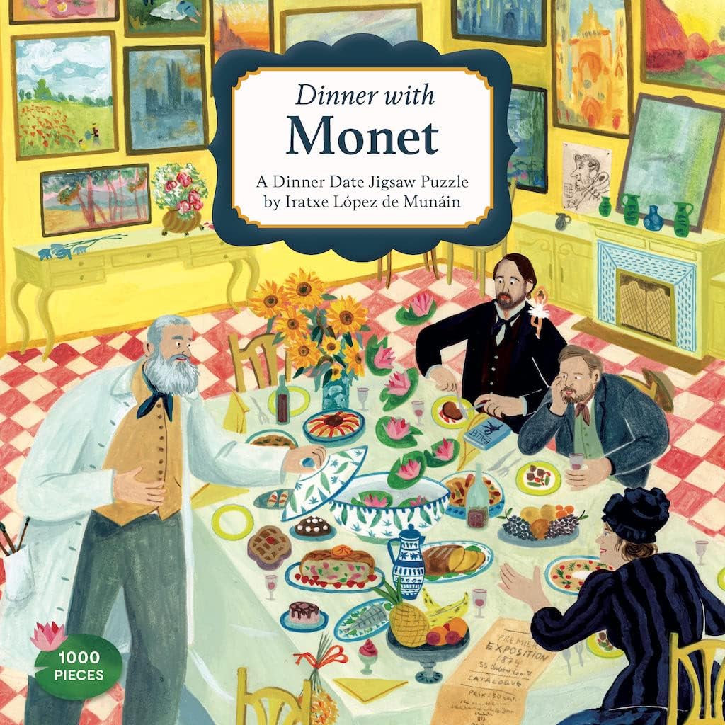 Puzzle 1 000 pièces Dinner with Monet