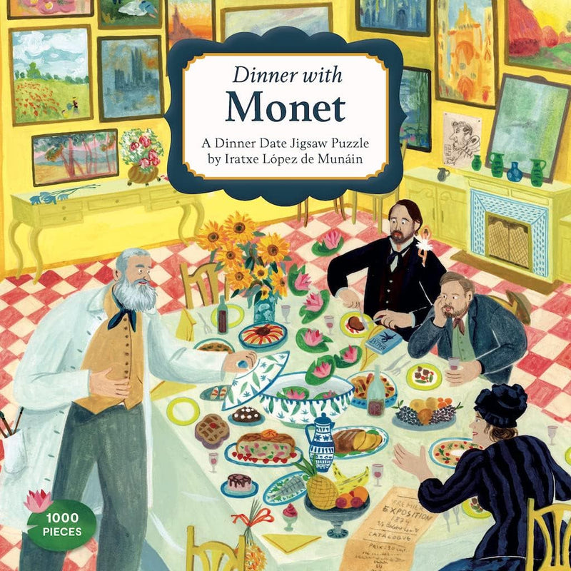 Puzzle 1 000 pièces Dinner with Monet