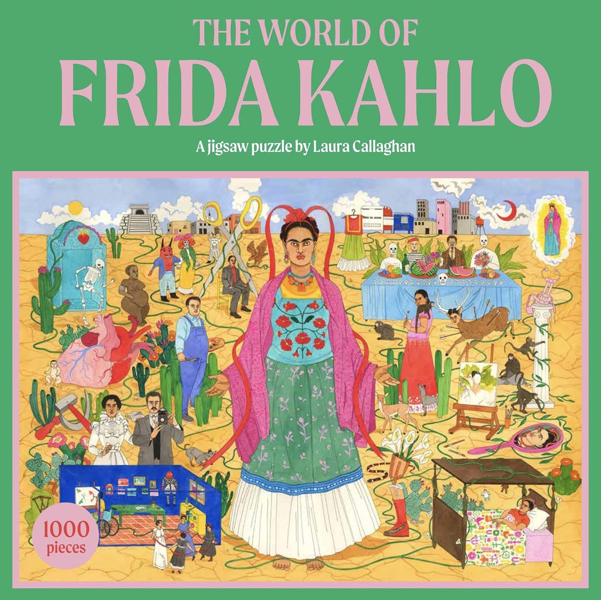 Puzzle 1 000 pièces The World of Frida Kahlo