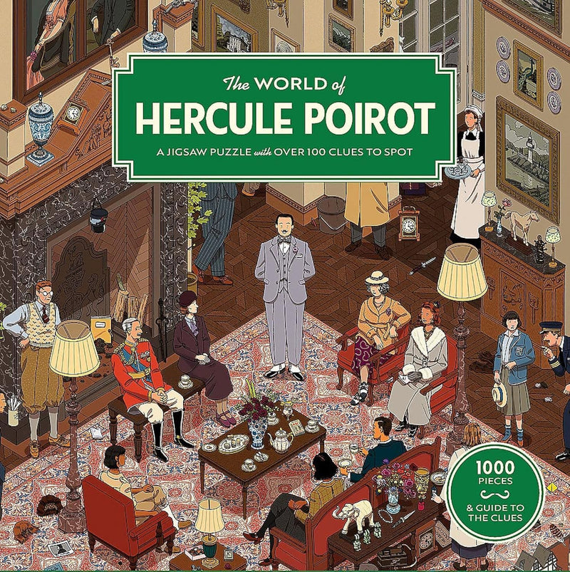 Puzzle 1 000 pièces The World of Hercule Poirot