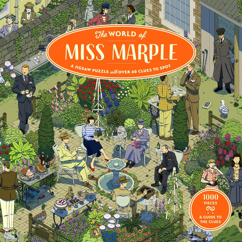 Puzzle The World of Miss Marple, 1 000 pièces
