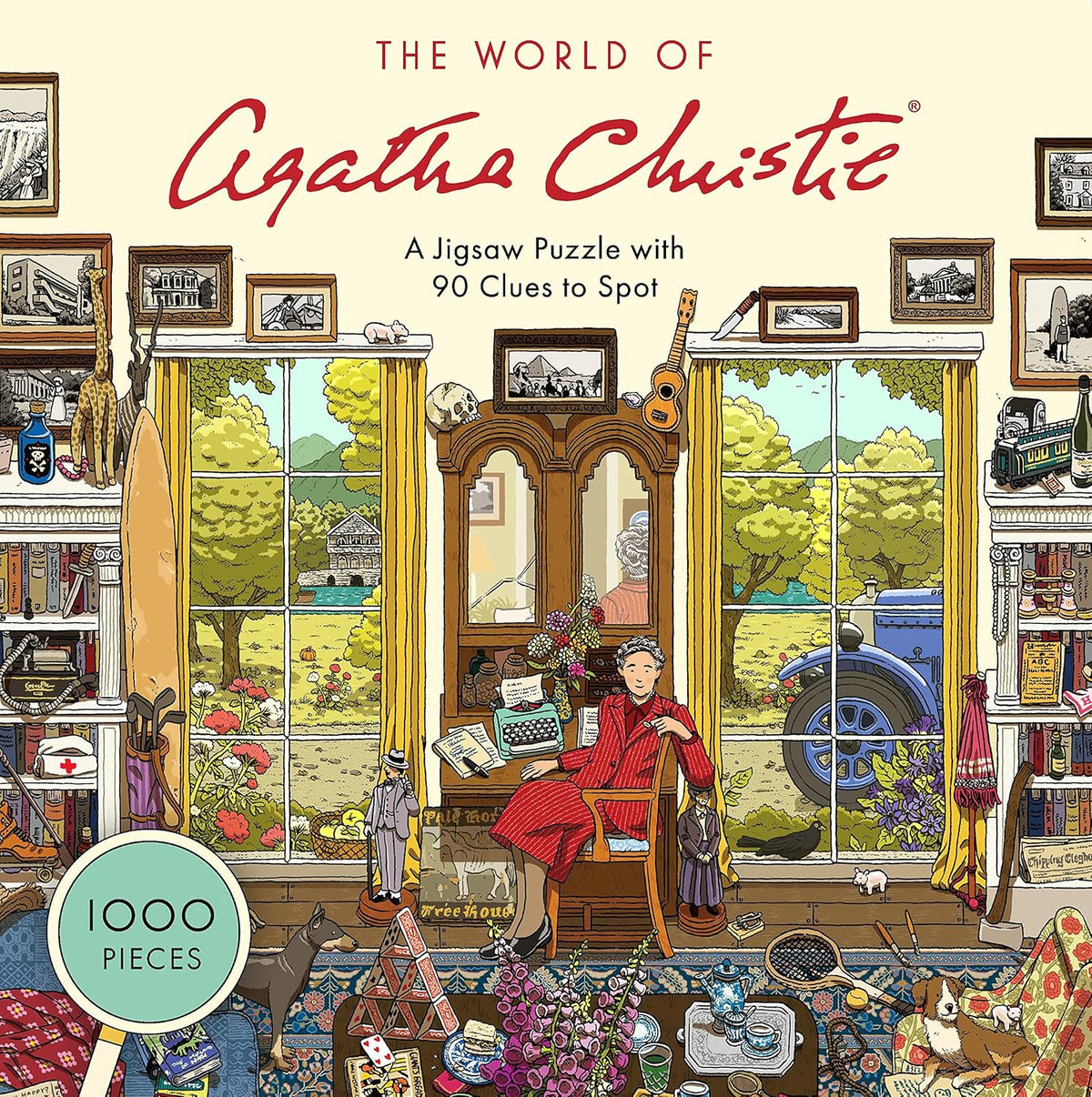 Puzzle 1 000 pièces The World of Agatha Christie