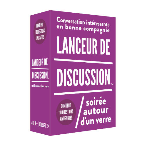 Lanceur de discussion : Soirée autour d’un verre
