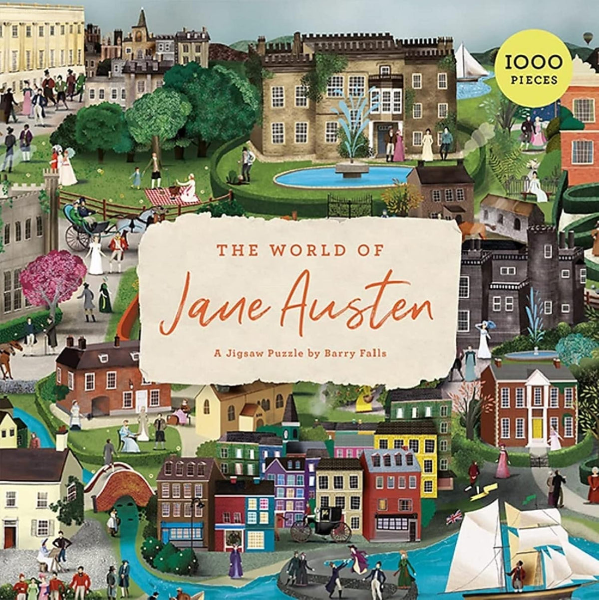 Puzzle 1 000 pièces The World of Jane Austen