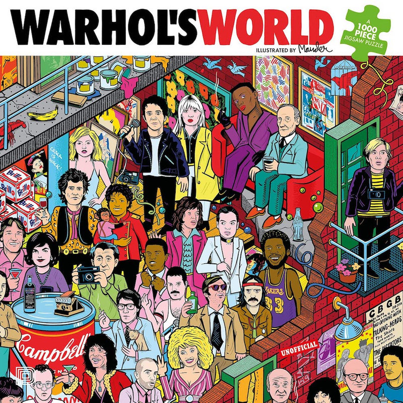 Puzzle 1 000 pièces Warhol’s World