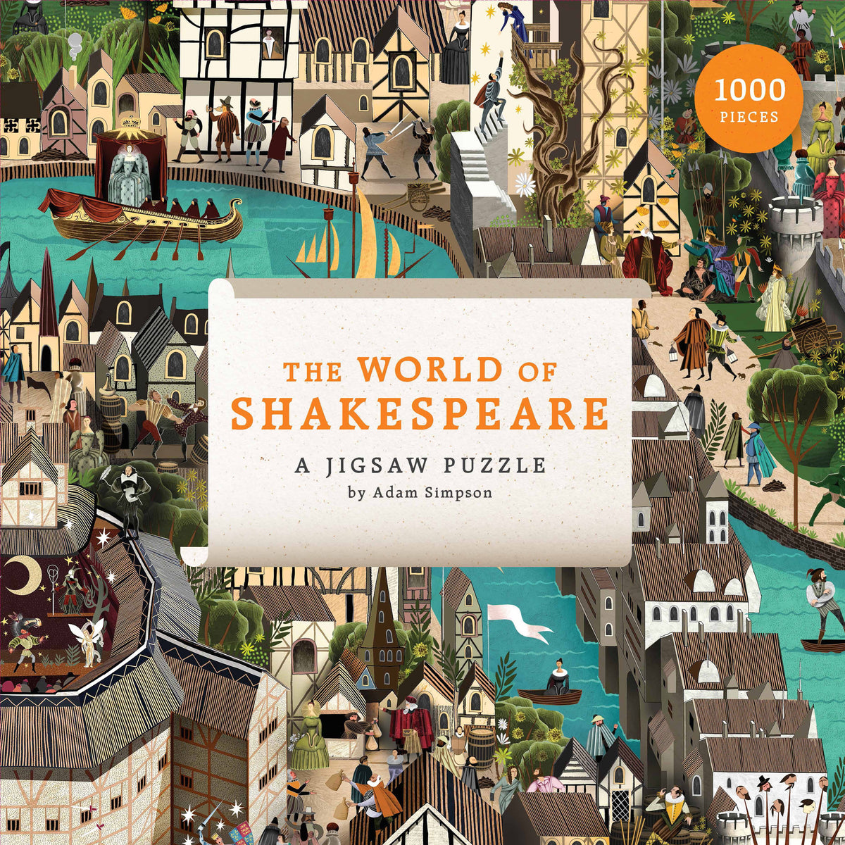 Puzzle 1 000 pièces The World of Shakespeare