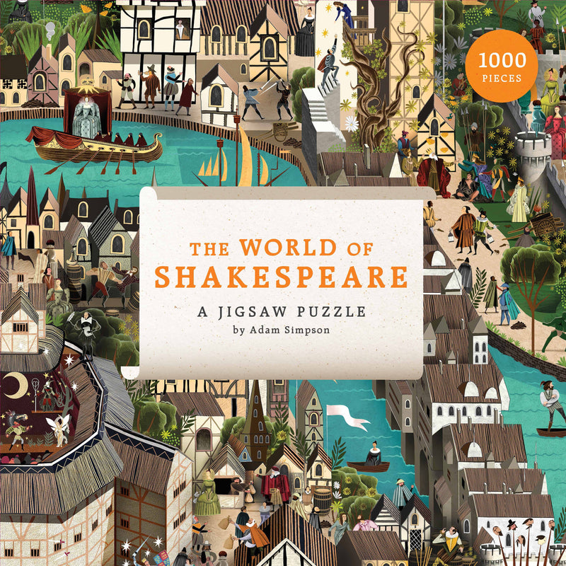 Puzzle 1 000 pièces The World of Shakespeare