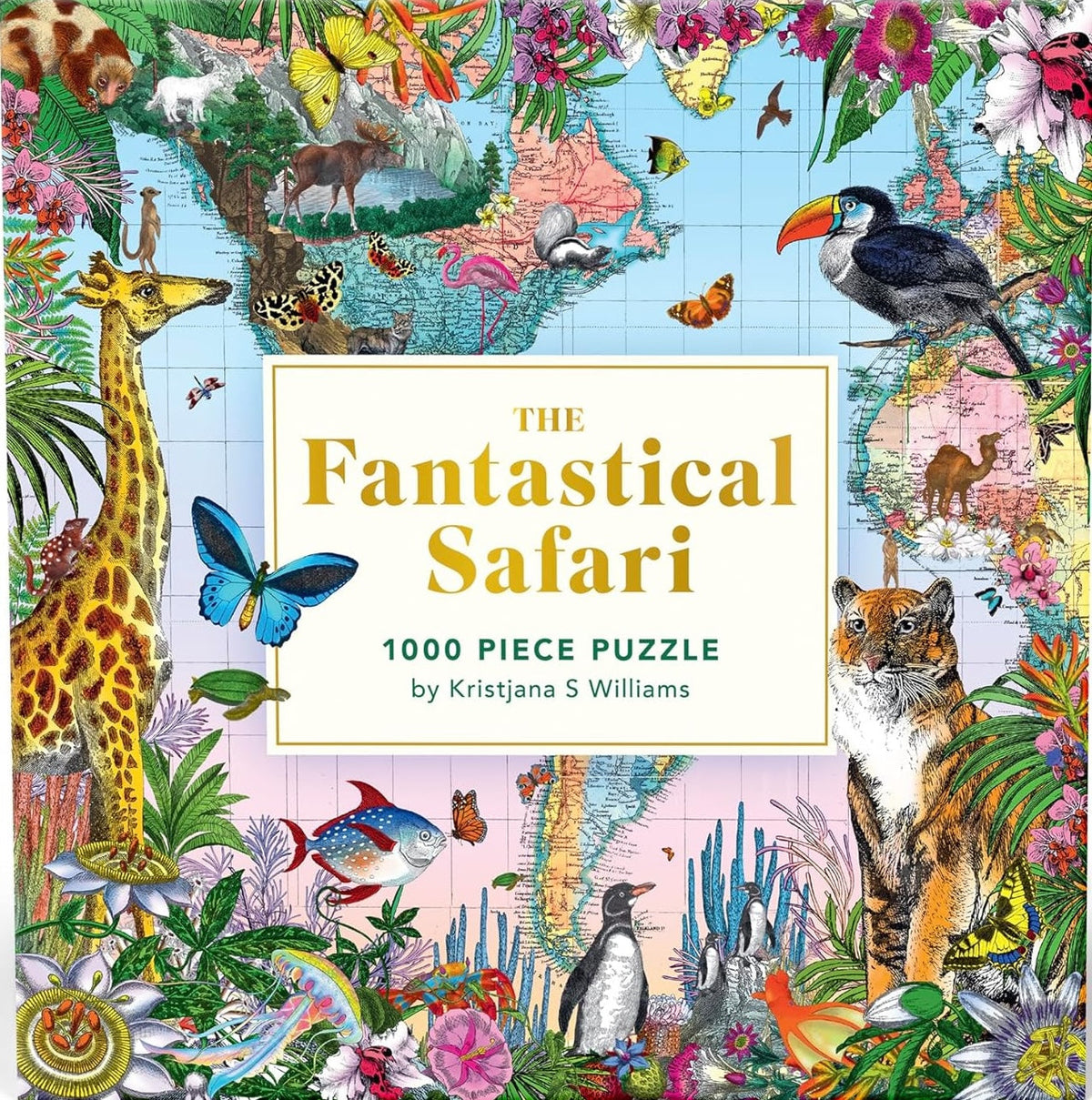 Puzzle 1 000 pièces The Fantastical Safari