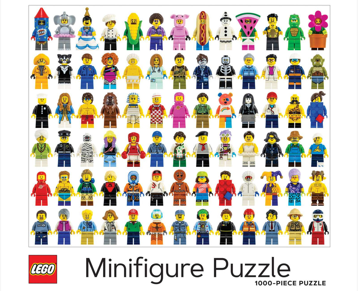Puzzle LEGO Minifigure, 1 000 pièces