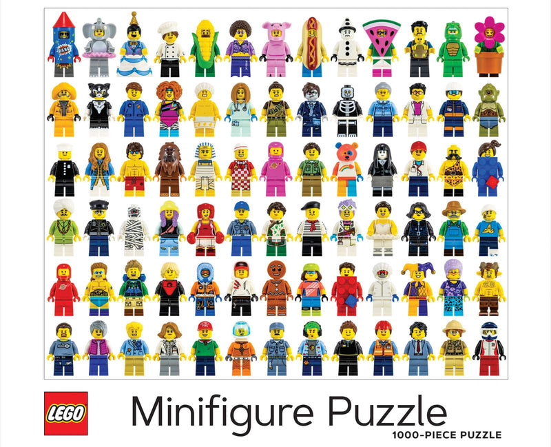 Puzzle LEGO Minifigure, 1 000 pièces