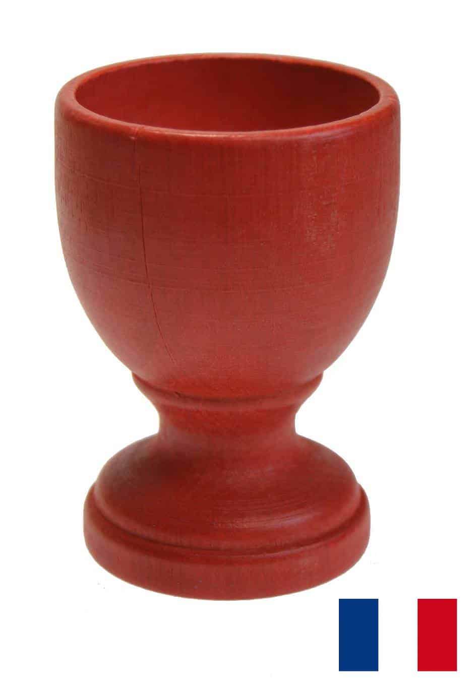 Coquetier en charme verni, quatre coloris - Univers Bois