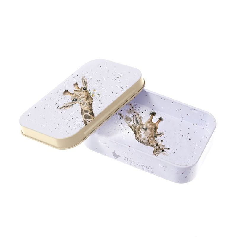 Petite boîte Wrendale Flowers, motif girafe