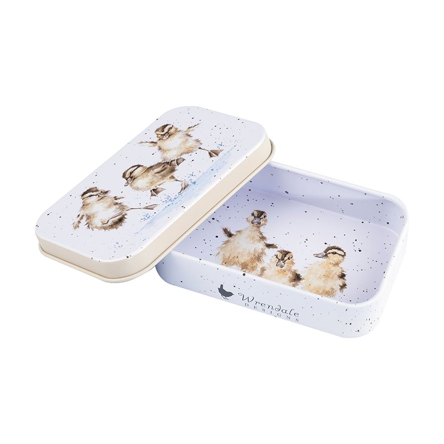 Petite boîte Wrendale Puddle Ducks, motif canards