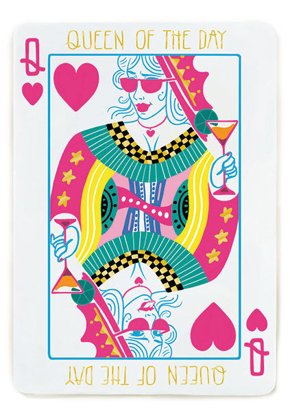 Carte double Queen of the Day, ACTE TRE