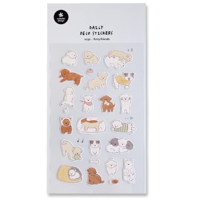 Stickers Furry Friends Suatelier