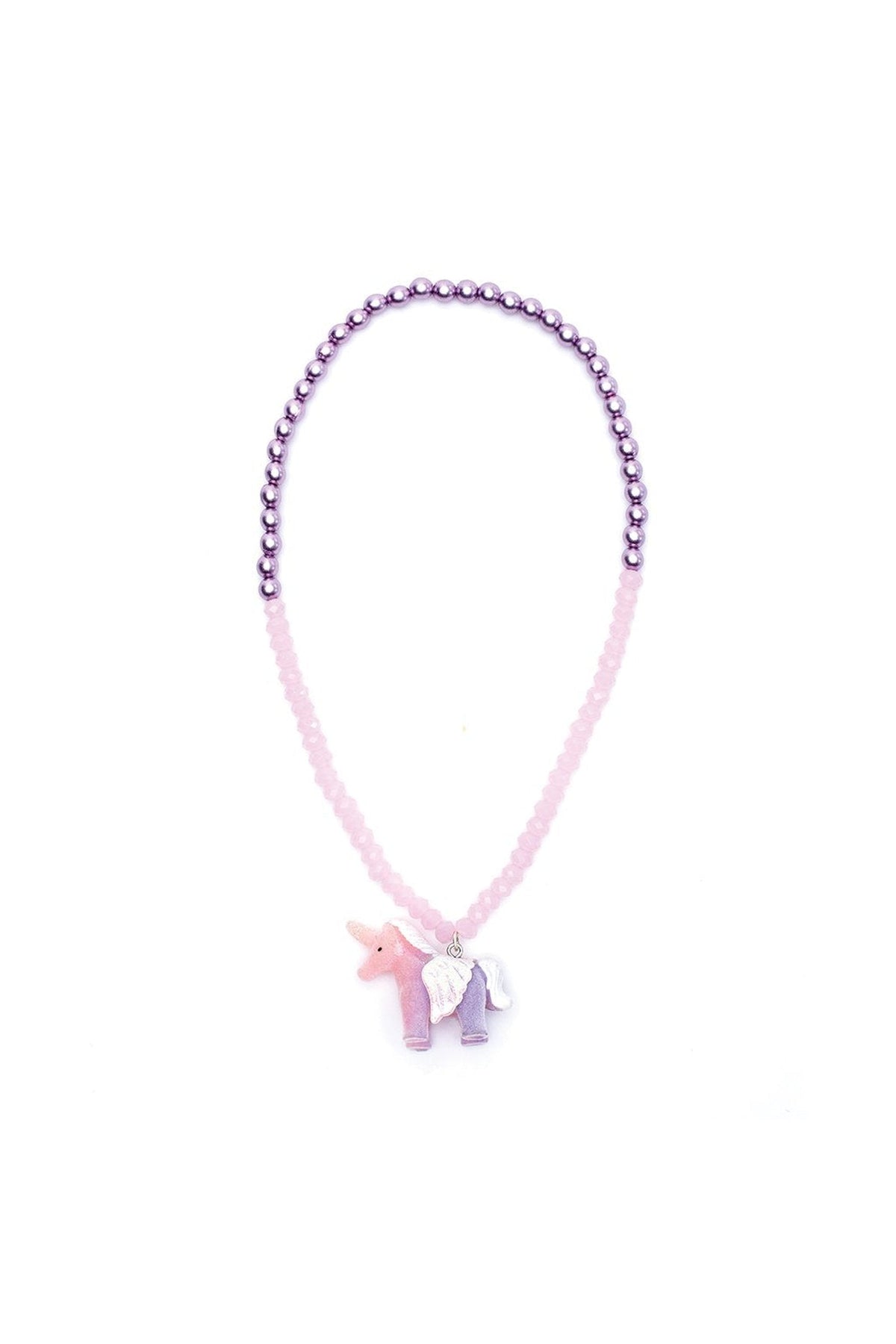 Collier Fancy Unicorn rose et violet, Great Pretenders