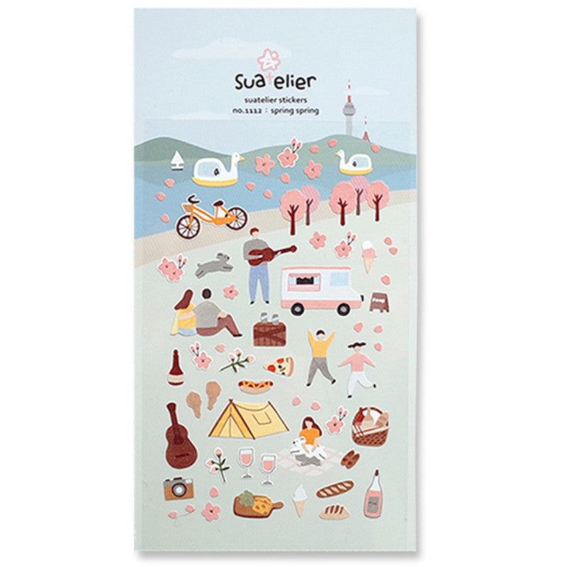 Stickers Spring Spring Suatelier