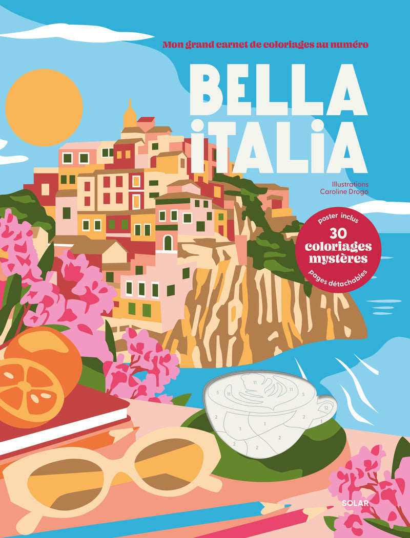 Coloriages au numéro Bella Italia, Solar