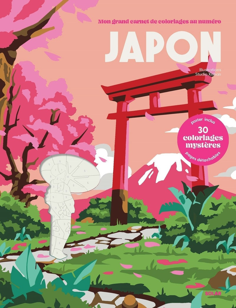 Coloriages au numéro Japon, Solar