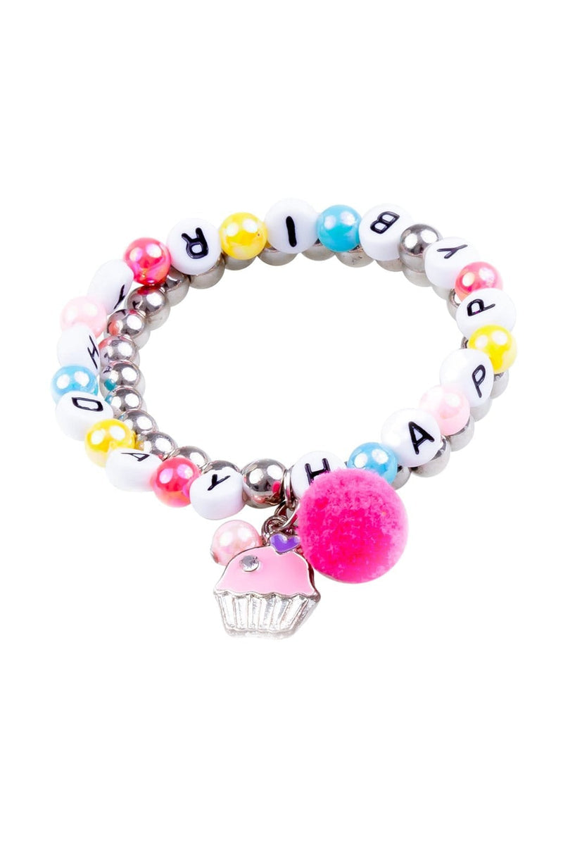 Bracelets Happy Birthday, 2 pièces - Great Pretenders