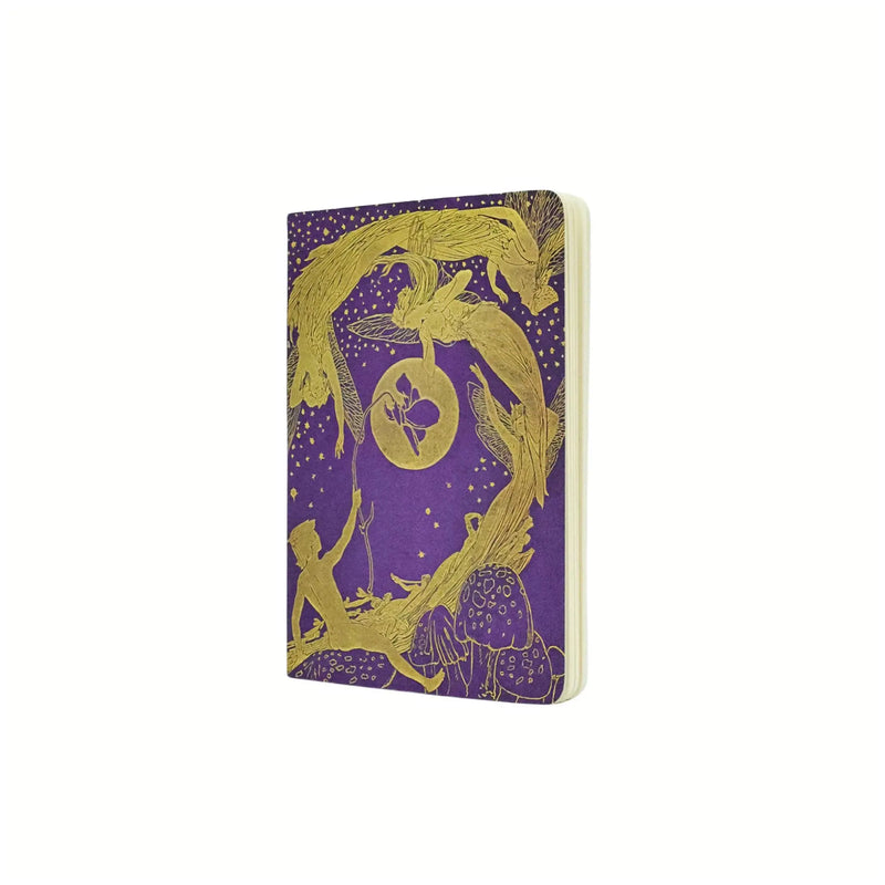 Cahier Fée violette A5 ligné : Paperblanks