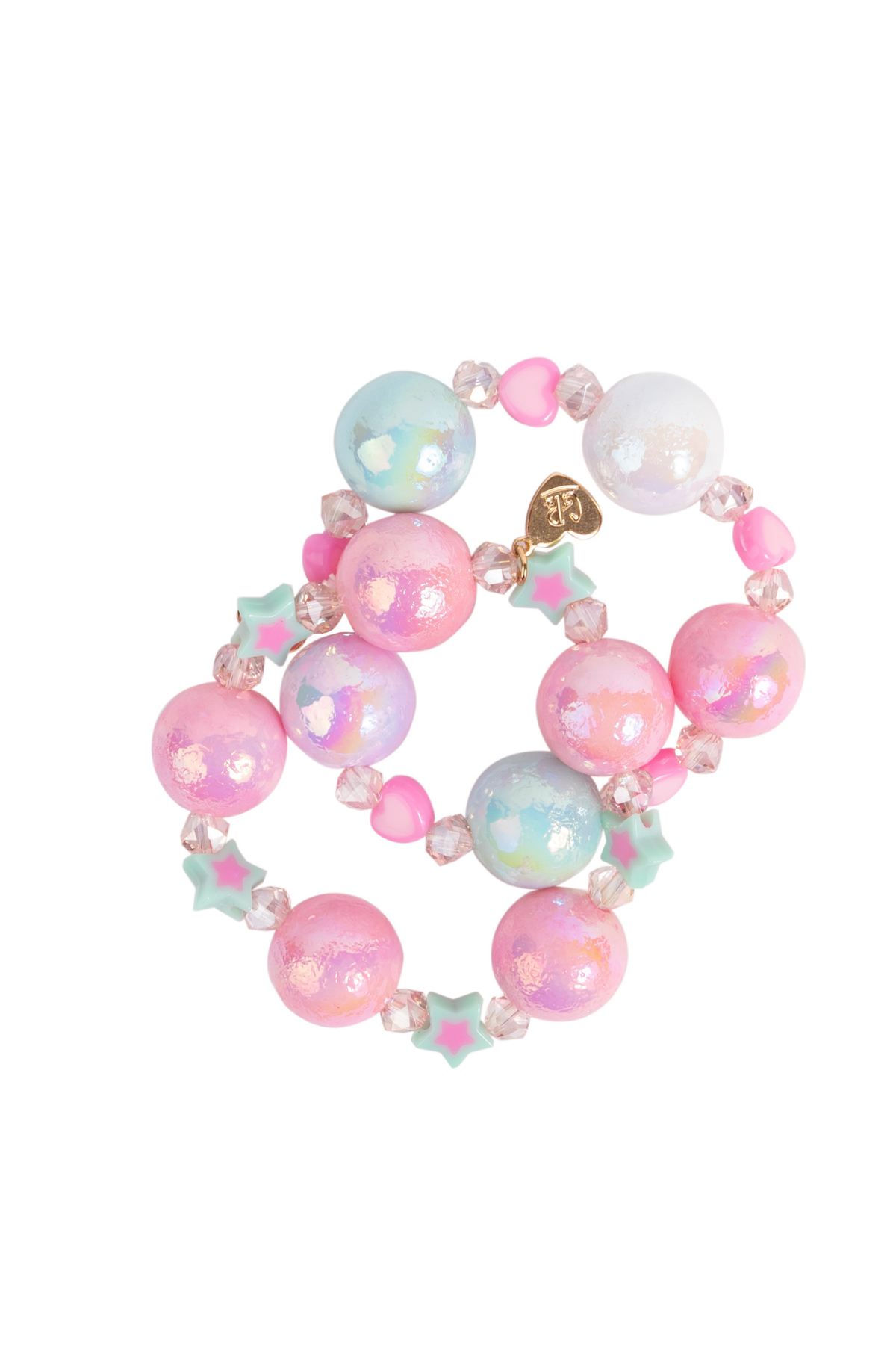 2 bracelets Stars and Hearts - Great Pretenders