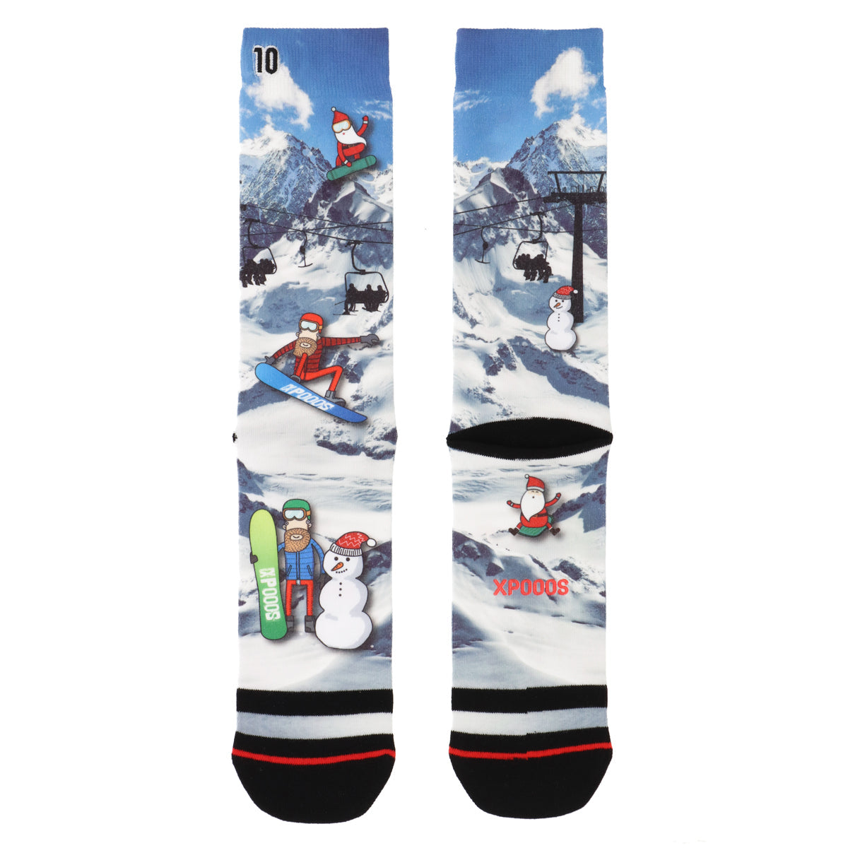 Chaussettes Snowy homme 43-46 - Xpooos