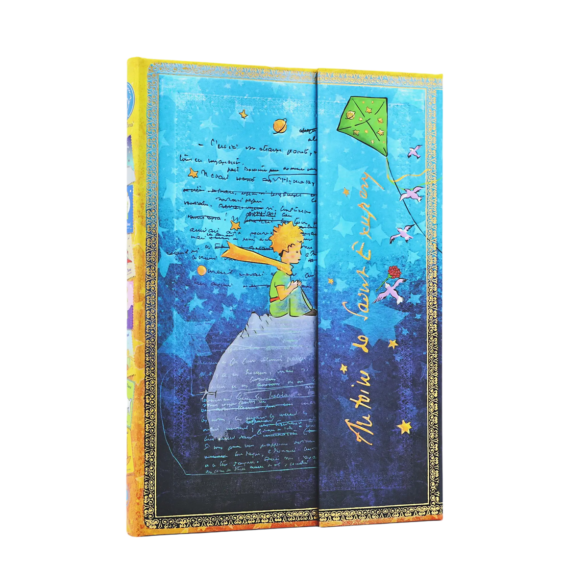 Carnet Le Petit Prince Midi, 144 pages lignées
