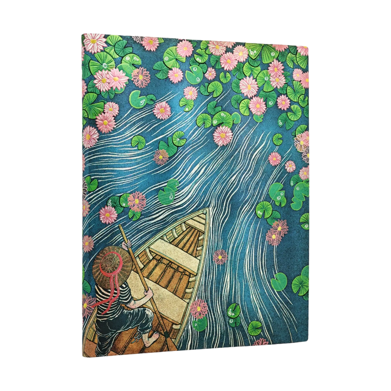 Carnet Rivière de lotus Ultra ligné : Paperblanks