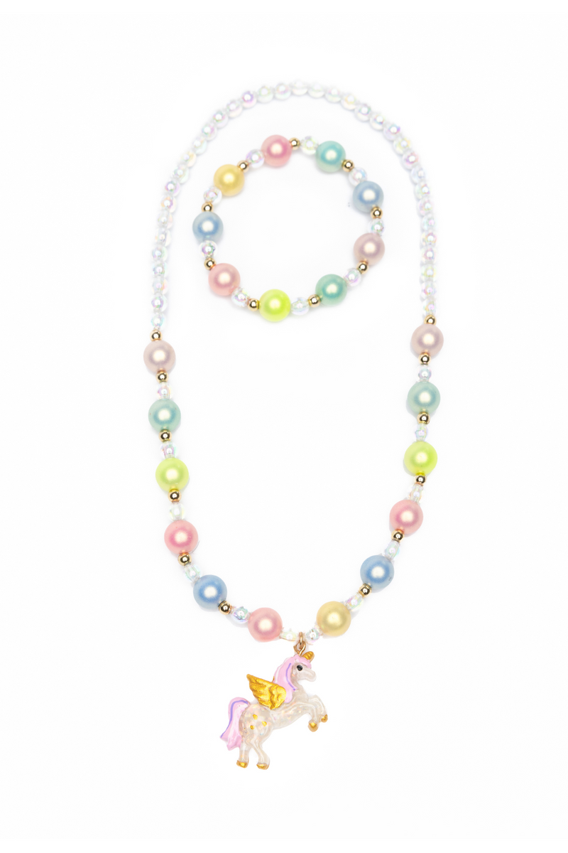 Collier et bracelet Happy-Go-Unicorn, Great Pretenders